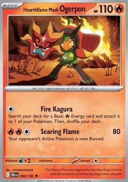 Ogerpon Maschera Focolare - Rivali Predestinati (Uncommon) [DRI-044]