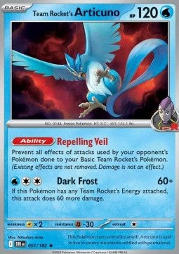 Articuno del Team Rocket - Rivali Predestinati (Rare) [DRI-051]