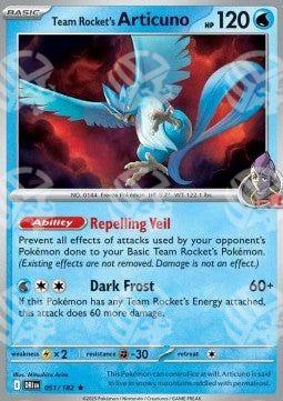 Articuno del Team Rocket - Rivali Predestinati (Rare) [DRI-051]
