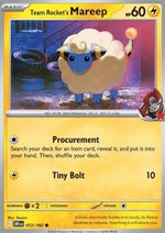 Mareep del Team Rocket - Rivali Predestinati (Common) [DRI-072]