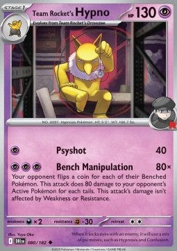 Hypno del Team Rocket - Rivali Predestinati (Uncommon) [DRI-080]