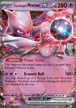 Mewtwo ex del Team Rocket - Rivali Predestinati (Double Rare) [DRI-081]