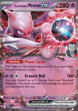 Mewtwo ex del Team Rocket - Rivali Predestinati (Double Rare) [DRI-081]