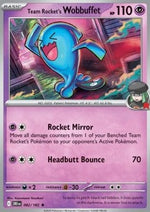 Wobbuffet del Team Rocket - Rivali Predestinati (Rare) [DRI-082]
