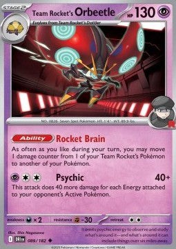 Orbeetle del Team Rocket - Rivali Predestinati (Uncommon) [DRI-089]