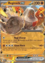 Regirock ex - Rivali Predestinati (Double Rare) [DRI-101]
