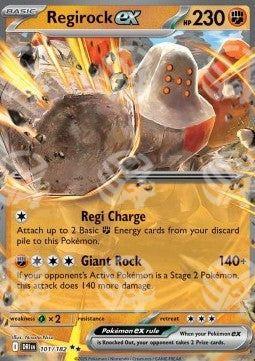 Regirock ex - Rivali Predestinati (Double Rare) [DRI-101]