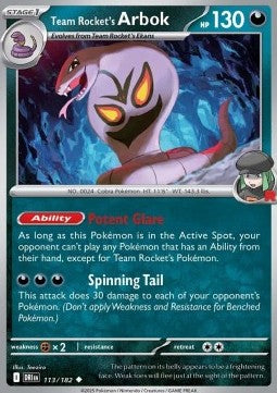 Arbok del Team Rocket - Rivali Predestinati (Uncommon) [DRI-113]