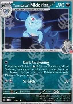 Nidorina del Team Rocket - Rivali Predestinati (Common) [DRI-115]