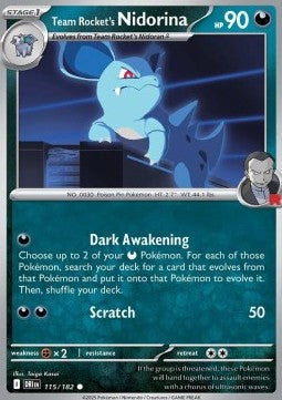 Nidorina del Team Rocket - Rivali Predestinati (Common) [DRI-115]
