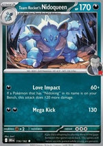 Nidoqueen del Team Rocket - Rivali Predestinati (Uncommon) [DRI-116]