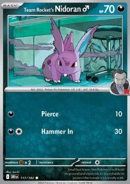 Nidoran  del Team Rocket - Rivali Predestinati (Common) [DRI-117]