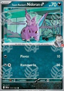 Nidoran  del Team Rocket - Rivali Predestinati (Common) [DRI-117]