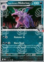 Nidorino del Team Rocket - Rivali Predestinati (Common) [DRI-118]