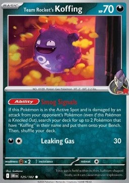 Koffing del Team Rocket - Rivali Predestinati (Common) [DRI-125]