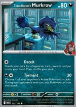 Murkrow del Team Rocket - Rivali Predestinati (Uncommon) [DRI-127]
