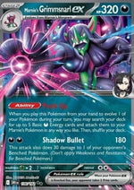 Grimmsnarl ex di Mary - Rivali Predestinati (Double Rare) [DRI-136]