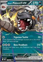 Mabosstiff ex di Pepe - Rivali Predestinati (Double Rare) [DRI-139]