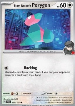 Porygon del Team Rocket - Rivali Predestinati (Common) [DRI-153]