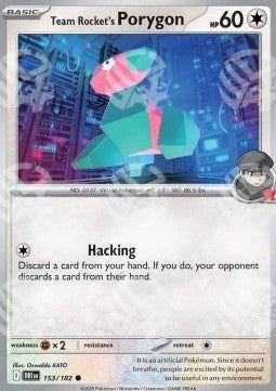 Porygon del Team Rocket - Rivali Predestinati (Common) [DRI-153]