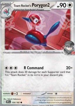 Porygon2 del Team Rocket - Rivali Predestinati (Common) [DRI-154]