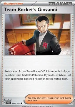 Giovanni del Team Rocket - Rivali Predestinati (Uncommon) [DRI-174]