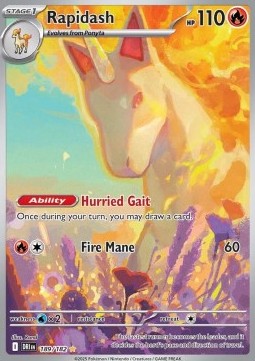 Rapidash - Rivali Predestinati (Illustration Rare) [DRI-189]