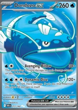 Dondozo ex - Rivali Predestinati (Ultra Rare) [DRI-211]