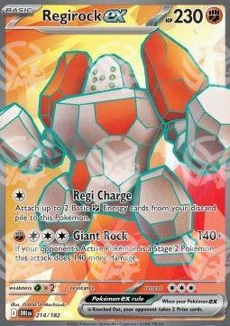 Regirock ex - Rivali Predestinati (Ultra Rare) [DRI-214]