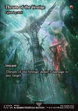 Fulmine - Magic: The Gathering - FINAL FANTASY Through the Ages (Uncommon) [FCA-40]