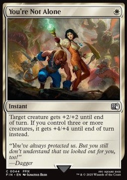 Non Sei Mai Solo - Magic: The Gathering - FINAL FANTASY (Common) [FIN-44]