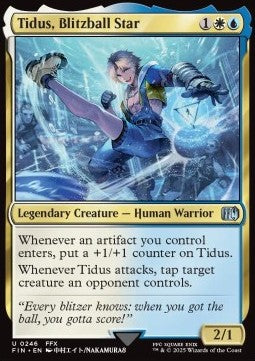Tidus, Fuoriclasse del Blitzball - Magic: The Gathering - FINAL FANTASY (Uncommon) [FIN-246]