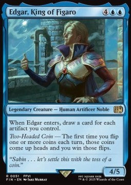 Edgar, Re di Figaro - Magic: The Gathering - FINAL FANTASY (Rare) [FIN-51]