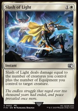 Fendente di Luce - Magic: The Gathering - FINAL FANTASY (Common) [FIN-32]