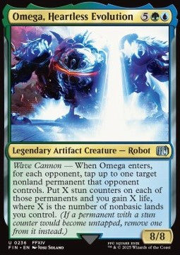 Omega, Evoluzione Senza Cuore - Magic: The Gathering - FINAL FANTASY (Uncommon) [FIN-236]