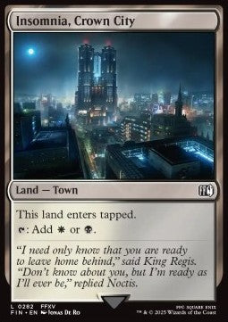 Insomnia, Città della Corona - Magic: The Gathering - FINAL FANTASY (Land) [FIN-282]