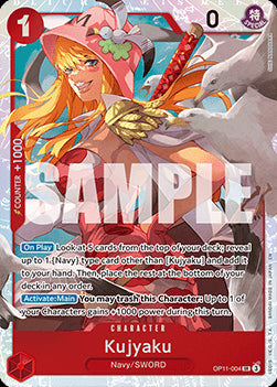 Kujyaku (OP11-004) - A Fist of Divine Speed (Super Rare) [OP11-004]