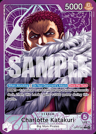 Charlotte Katakuri (OP11-062) - A Fist of Divine Speed (Alternate Art) [OP11-062]