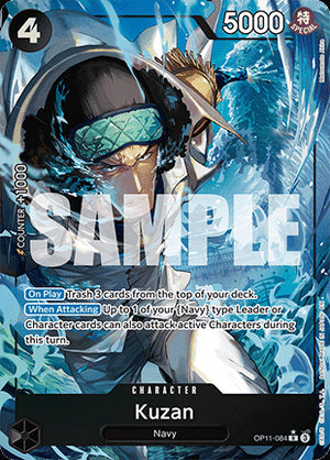 Kuzan (OP11-084) - A Fist of Divine Speed (Alternate Art) [OP11-084]