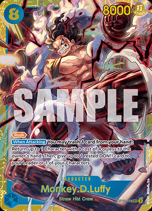 Monkey.D.Luffy (OP11-118) - A Fist of Divine Speed (Secret Rare) [OP11-118]