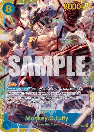 Monkey.D.Luffy (OP11-118) - A Fist of Divine Speed (Secret Rare) [OP11-118]