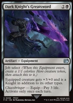 Spadone del Cavaliere Nero - Magic: The Gathering - FINAL FANTASY (Uncommon) [FIN-95]