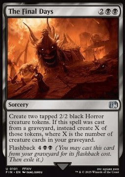 I Giorni Finali - Magic: The Gathering - FINAL FANTASY (Uncommon) [FIN-101]