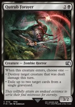Incursore Qutrub - Magic: The Gathering - FINAL FANTASY (Common) [FIN-112]