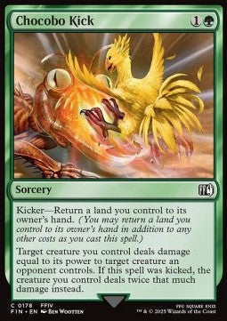 Calcio del Chocobo - Magic: The Gathering - FINAL FANTASY (Common) [FIN-178]