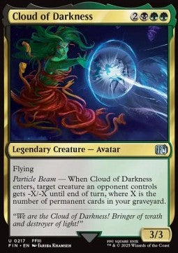 Nube Oscura - Magic: The Gathering - FINAL FANTASY (Uncommon) [FIN-217]