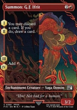 Invocazione: G. F. Ifrit - Magic: The Gathering - FINAL FANTASY: Extras (Common) [XFIN-369]
