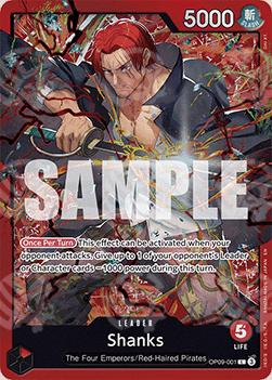 Shanks (OP09-001) - Starter Deck: Red Shanks (Leader) [ST-23-OP09-001]