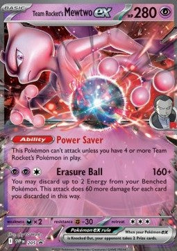 Mewtwo ex del Team Rocket - SV Black Star Promos (Promo) [SVP-205]