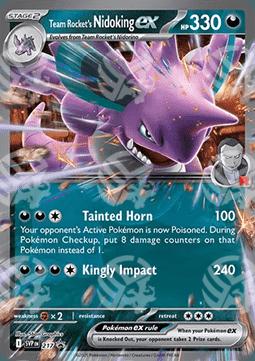 Nidoking ex del Team Rocket - SV Black Star Promos (Promo) [SVP-217]